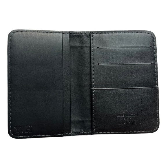 Louis Vuitton Leather Pocket Organizer Card Holder Wallet - Picture 3 of 7